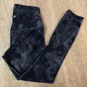 Lululemon Align High Rise Leggings Diamond Die Size 6 Inseam 24 Inches